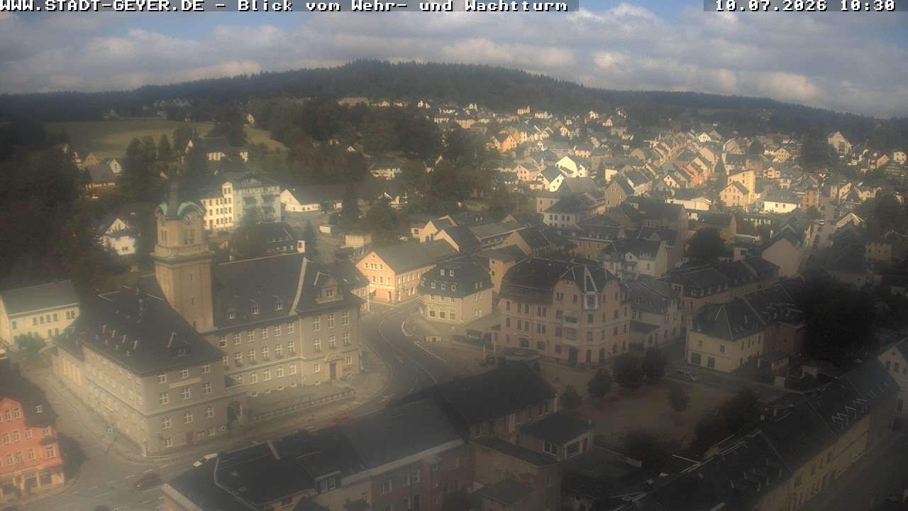 Archiv Foto Webcam Stadt Geyer im Erzgebirge