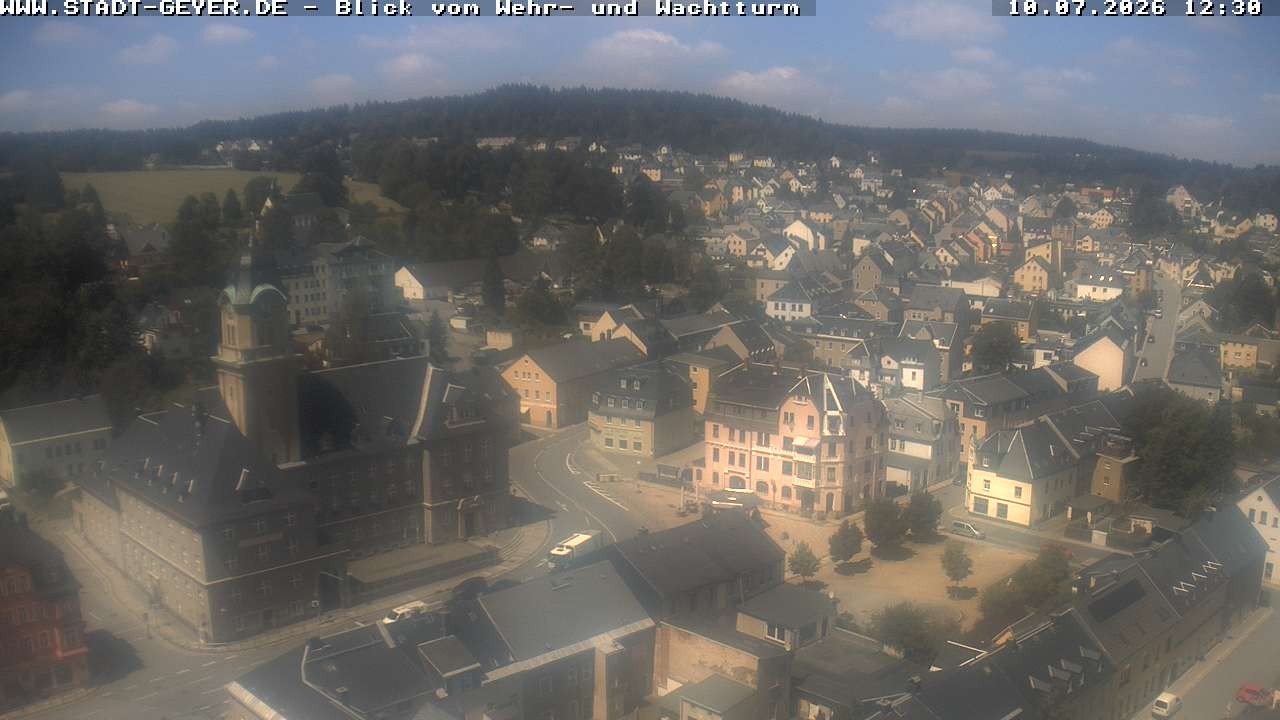 Archiv Foto Webcam Stadt Geyer im Erzgebirge