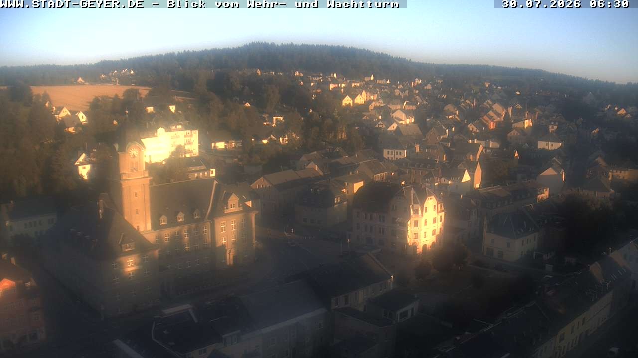 Archiv Foto Webcam Stadt Geyer im Erzgebirge