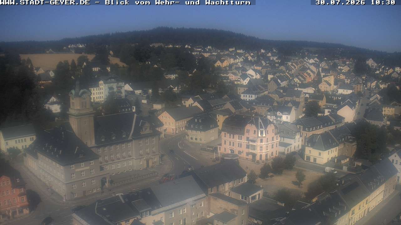Archiv Foto Webcam Stadt Geyer im Erzgebirge