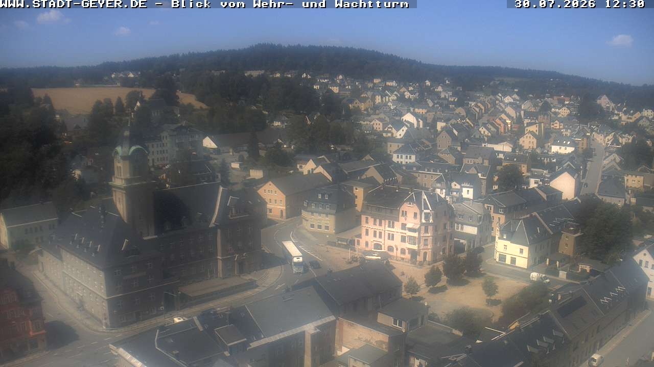 Archiv Foto Webcam Stadt Geyer im Erzgebirge