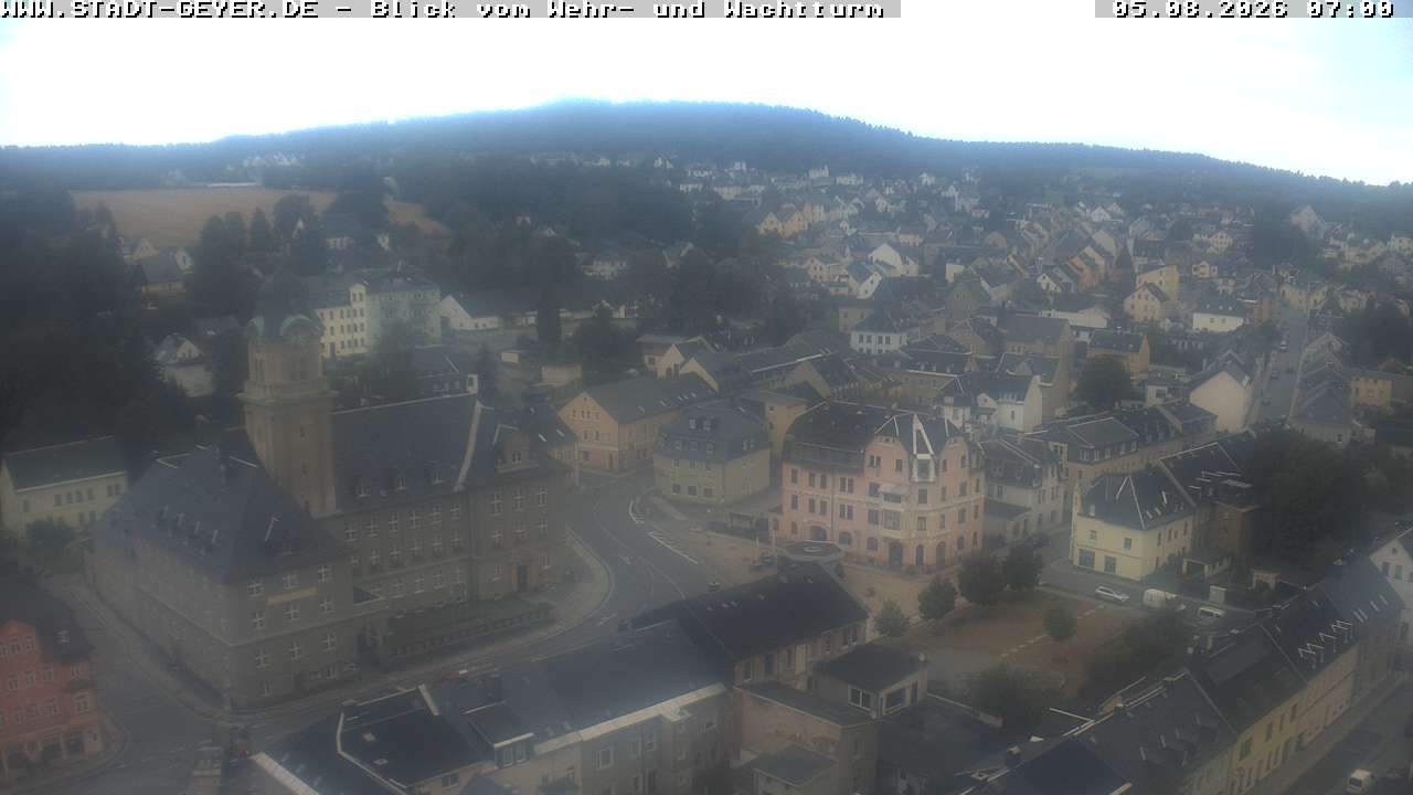 Archiv Foto Webcam Stadt Geyer im Erzgebirge