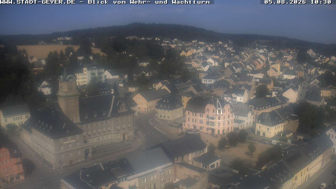 Archiv Foto Webcam Stadt Geyer im Erzgebirge