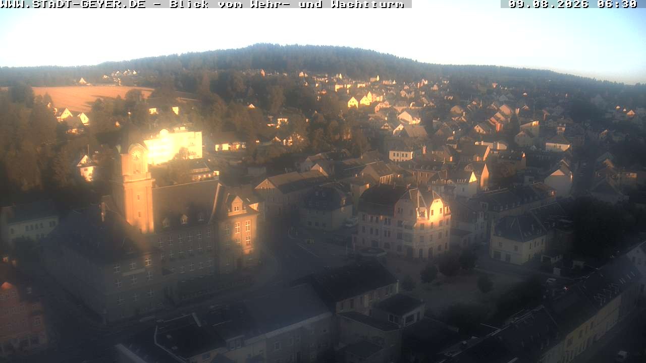Archiv Foto Webcam Stadt Geyer im Erzgebirge