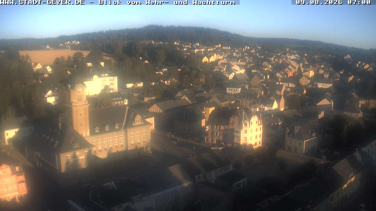 Archiv Foto Webcam Stadt Geyer im Erzgebirge