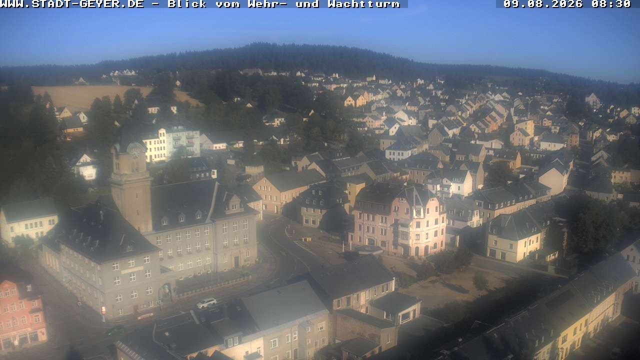 Archiv Foto Webcam Stadt Geyer im Erzgebirge