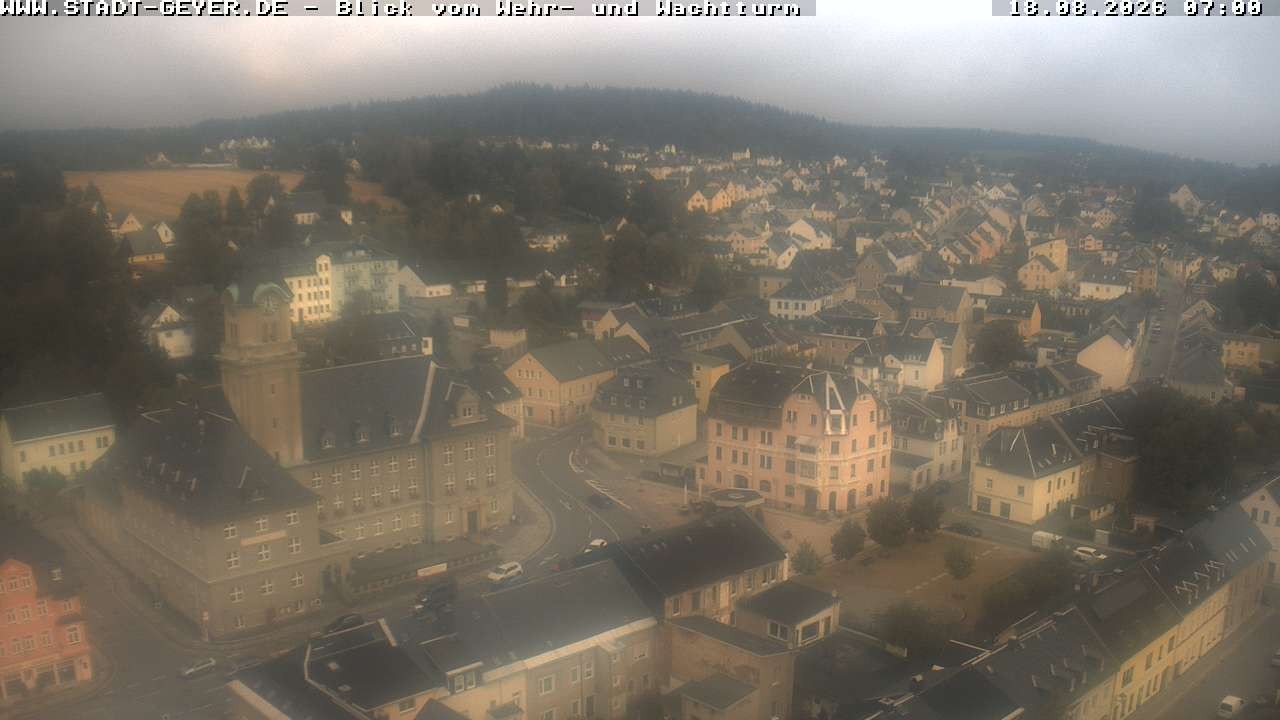 Archiv Foto Webcam Stadt Geyer im Erzgebirge