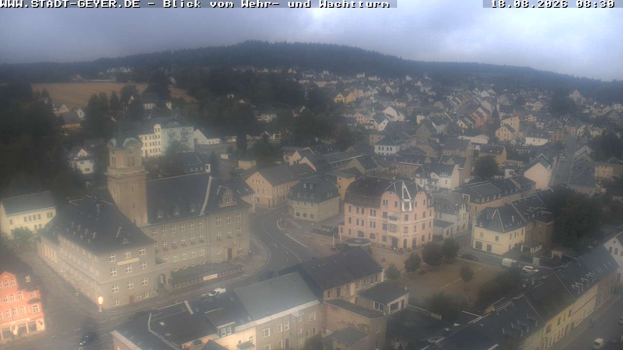 Archiv Foto Webcam Stadt Geyer im Erzgebirge