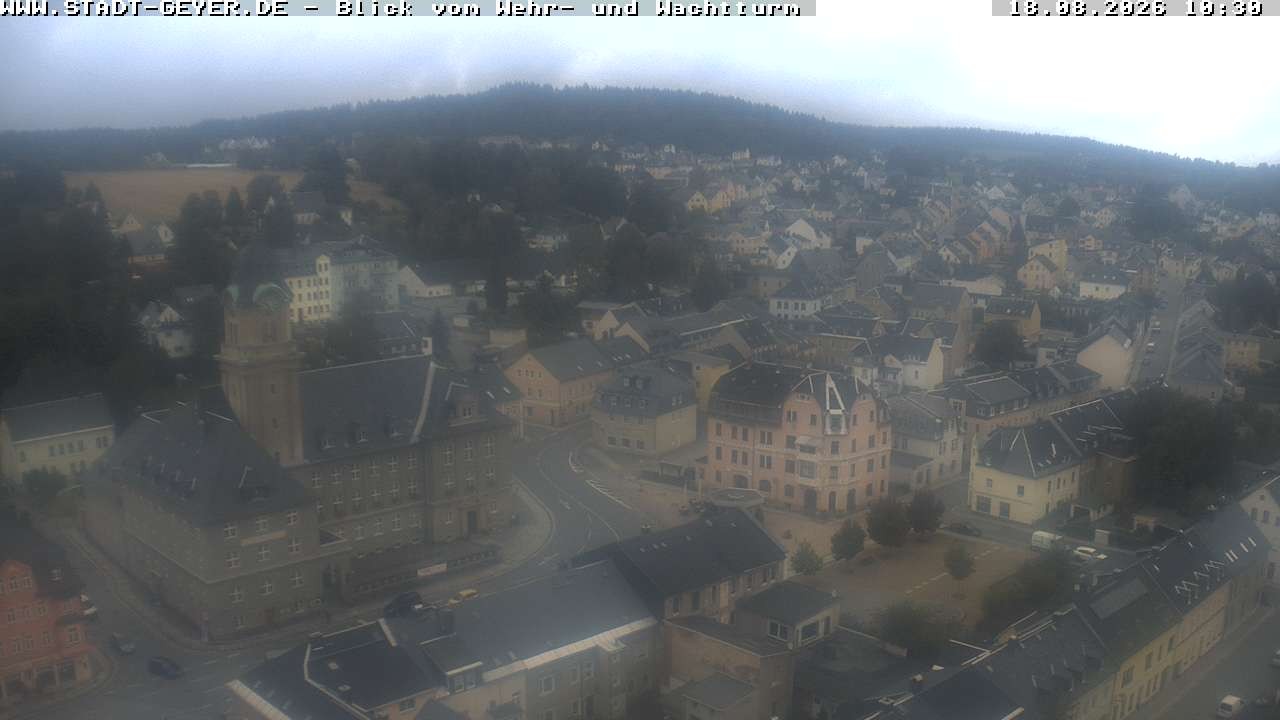 Archiv Foto Webcam Stadt Geyer im Erzgebirge