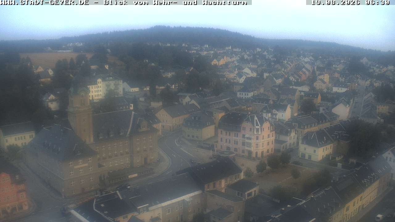 Archiv Foto Webcam Stadt Geyer im Erzgebirge
