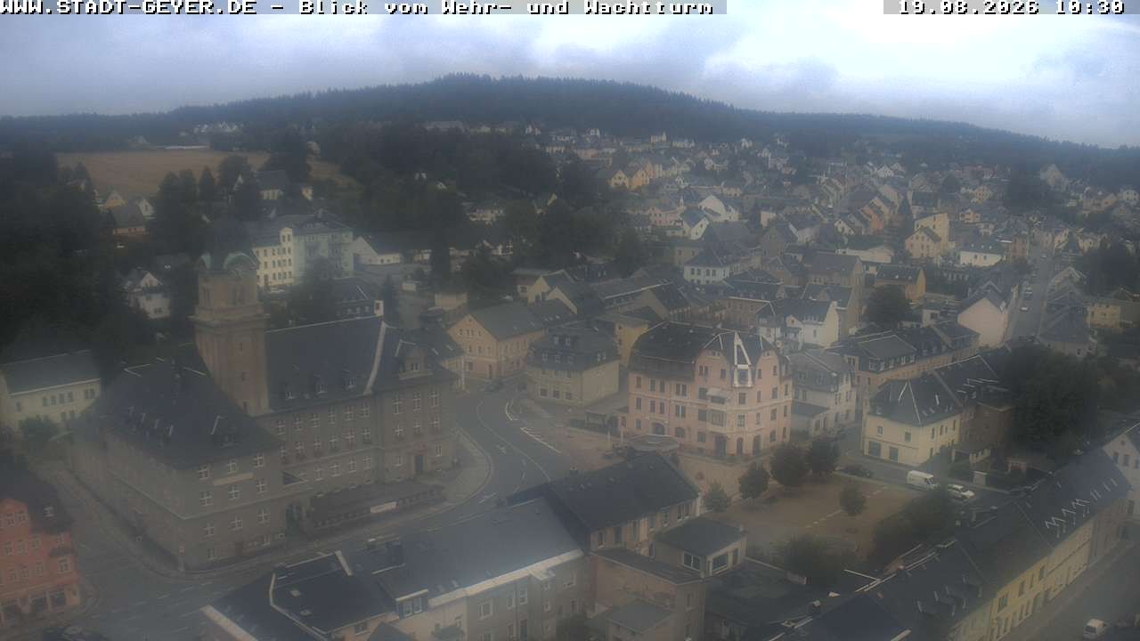 Archiv Foto Webcam Stadt Geyer im Erzgebirge