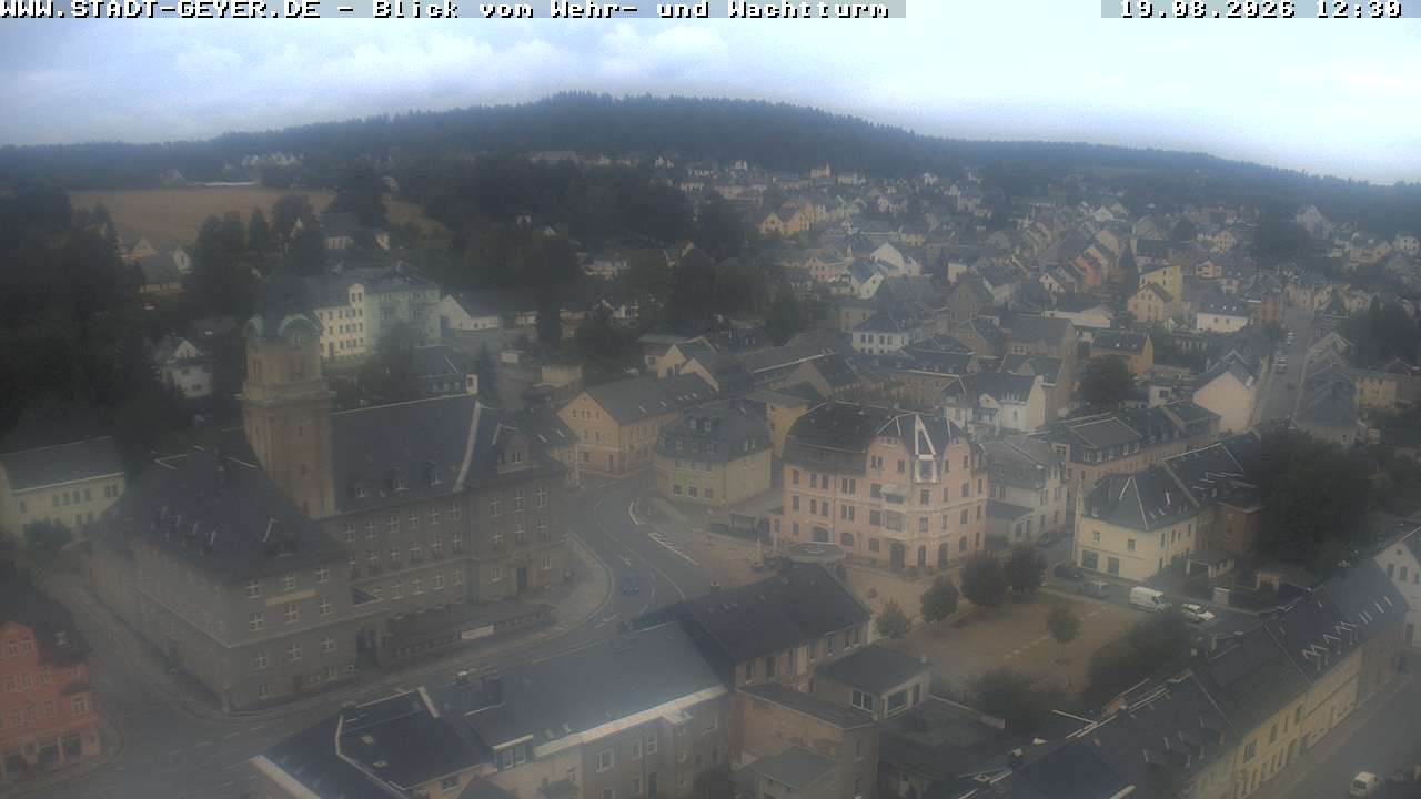 Archiv Foto Webcam Stadt Geyer im Erzgebirge