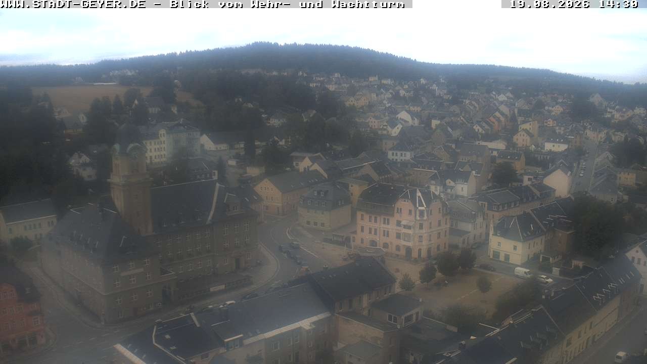 Archiv Foto Webcam Stadt Geyer im Erzgebirge