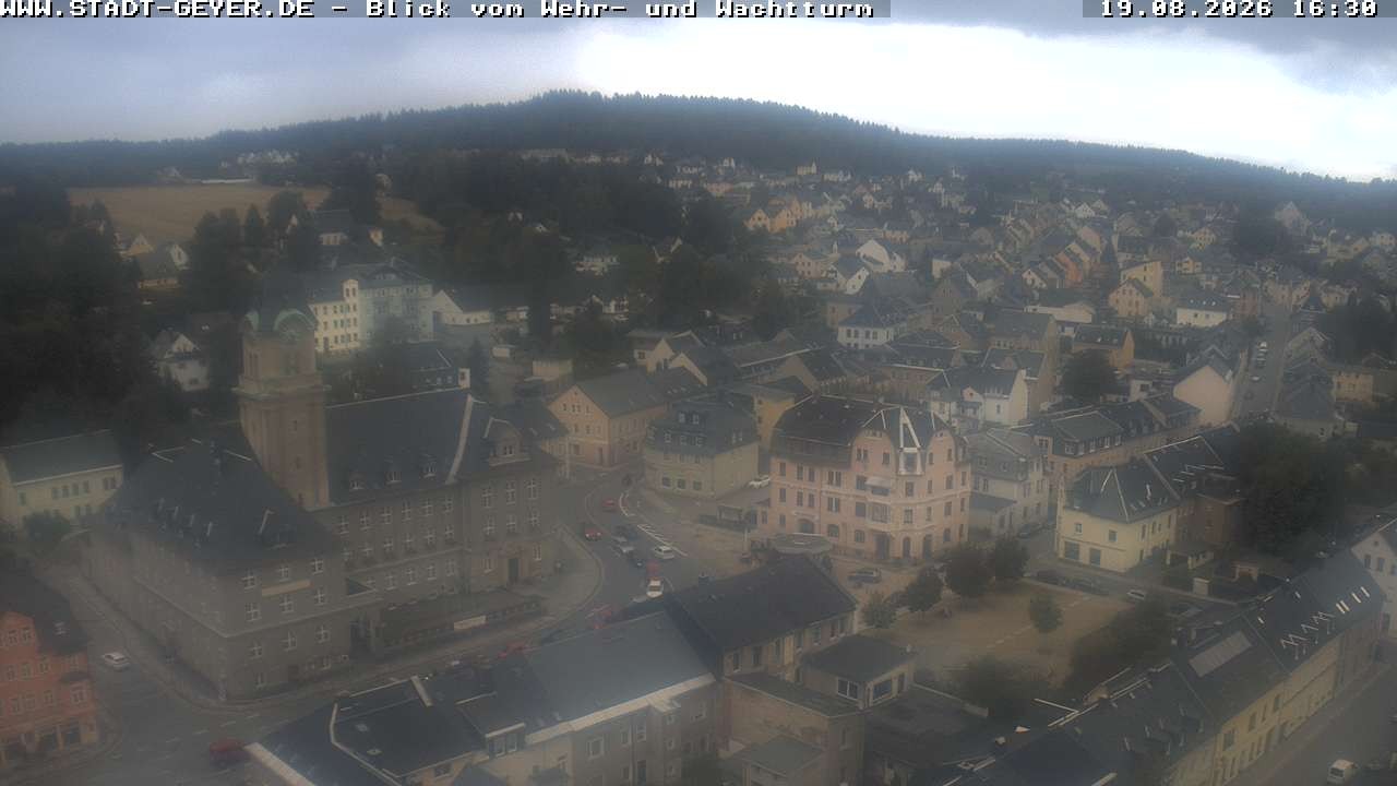 Archiv Foto Webcam Stadt Geyer im Erzgebirge
