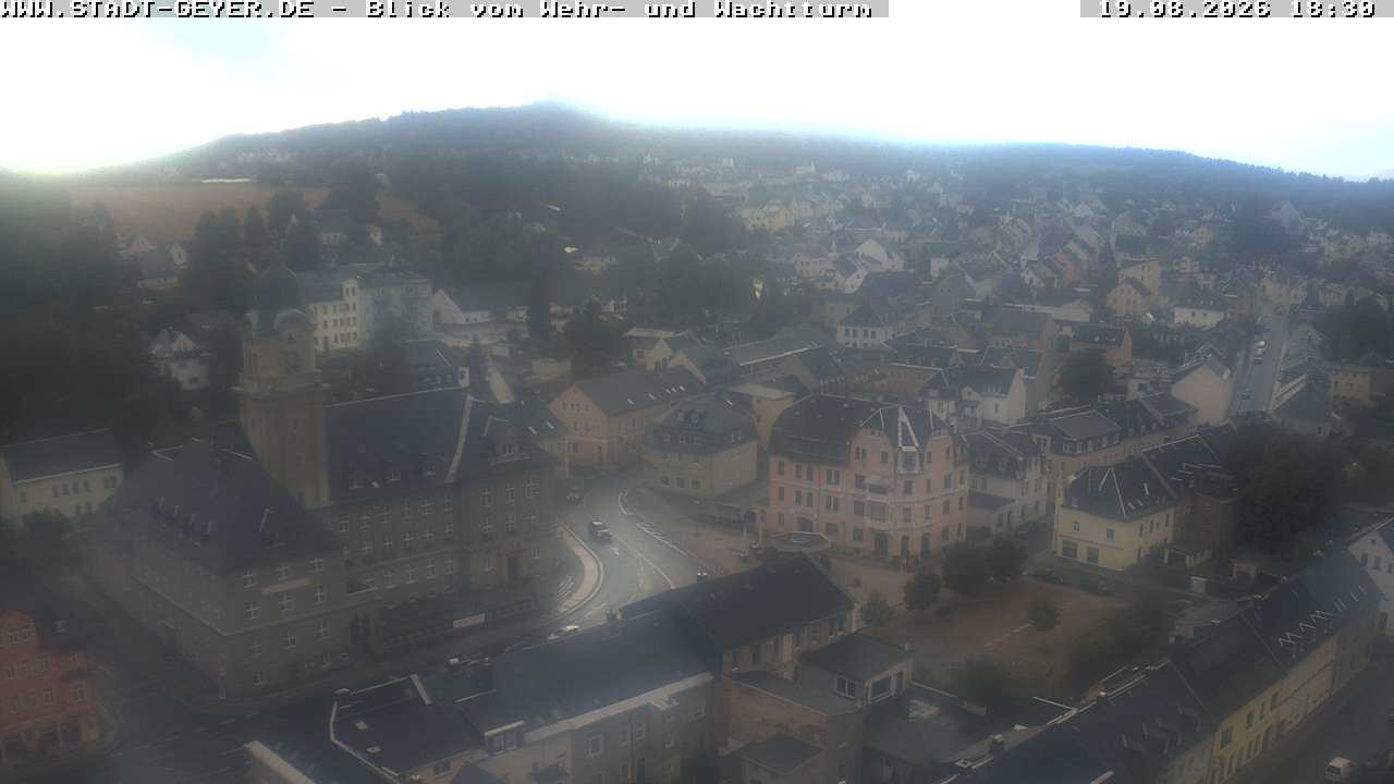Archiv Foto Webcam Stadt Geyer im Erzgebirge