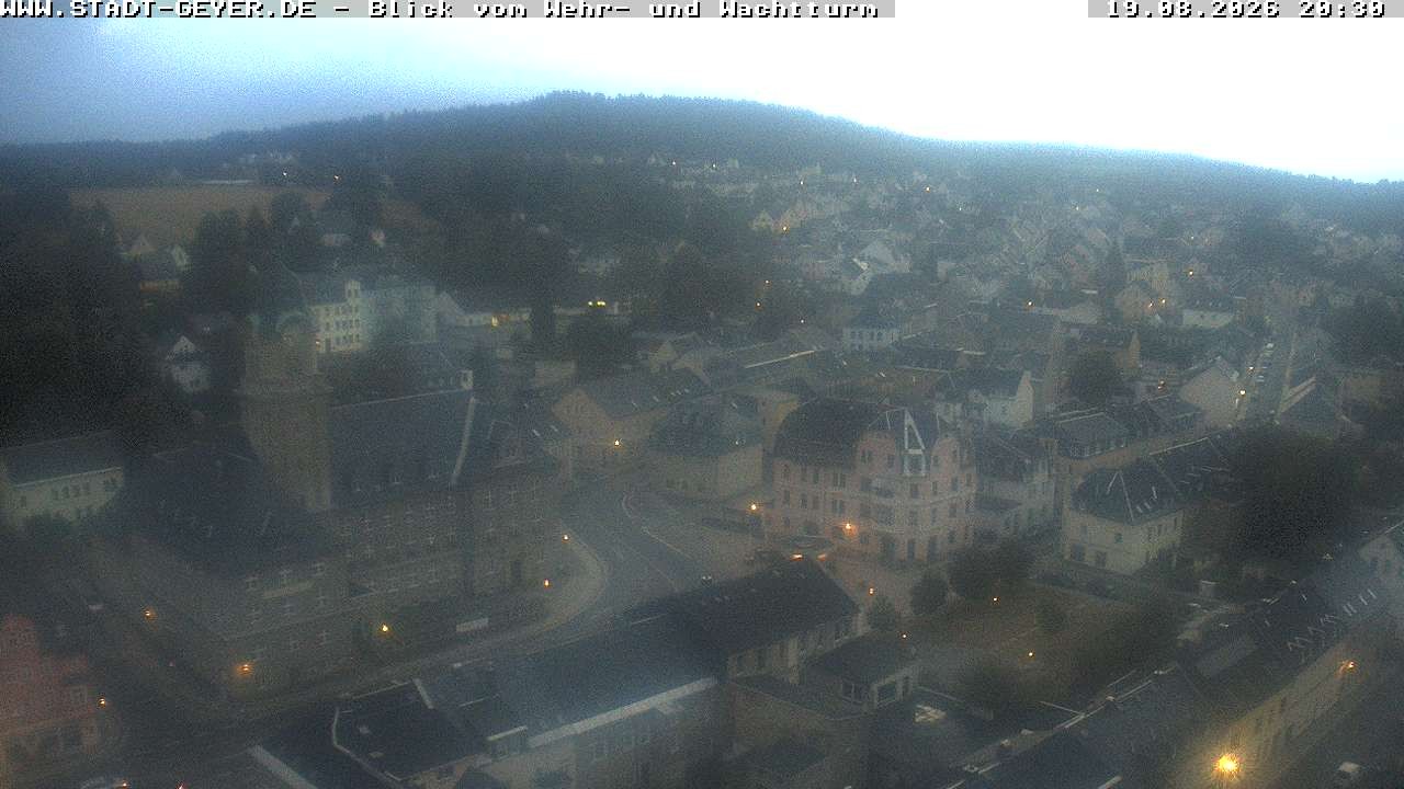 Archiv Foto Webcam Stadt Geyer im Erzgebirge