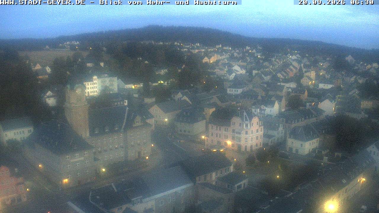 Archiv Foto Webcam Stadt Geyer im Erzgebirge