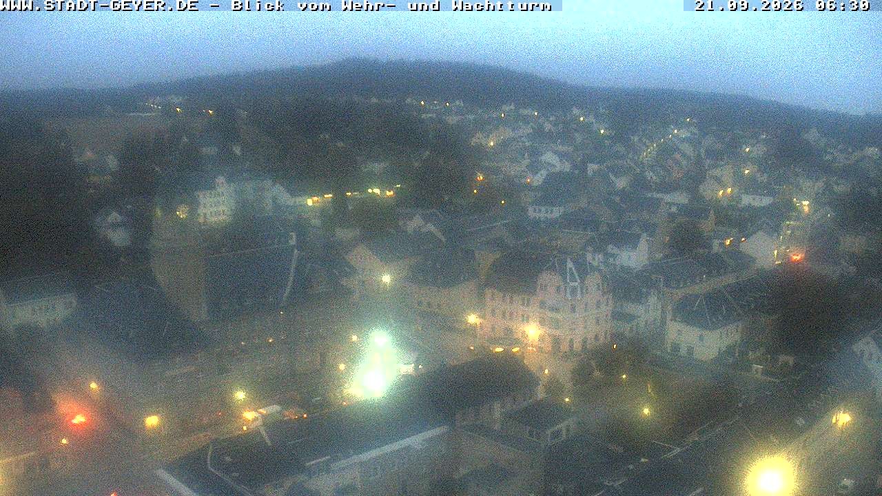 Archiv Foto Webcam Stadt Geyer im Erzgebirge