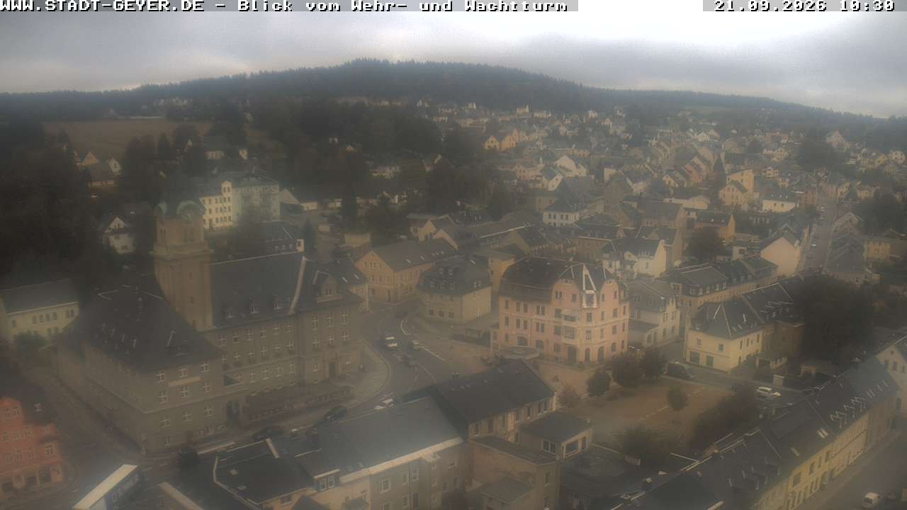 Archiv Foto Webcam Stadt Geyer im Erzgebirge