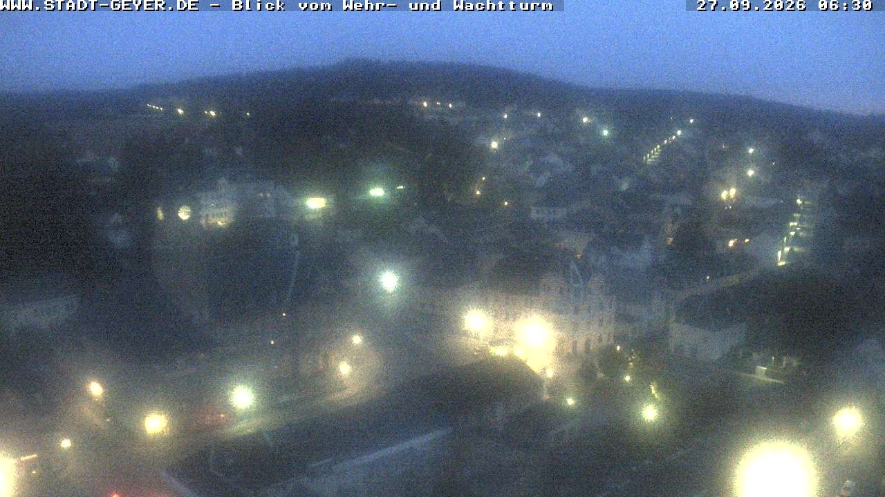 Archiv Foto Webcam Stadt Geyer im Erzgebirge