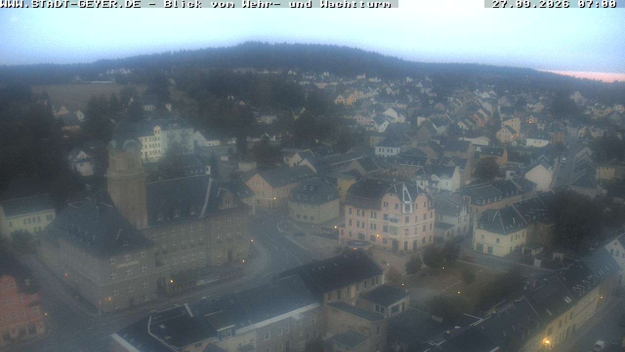 Archiv Foto Webcam Stadt Geyer im Erzgebirge