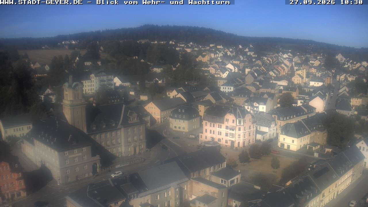 Archiv Foto Webcam Stadt Geyer im Erzgebirge