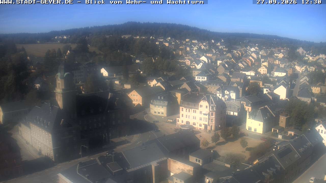 Archiv Foto Webcam Stadt Geyer im Erzgebirge