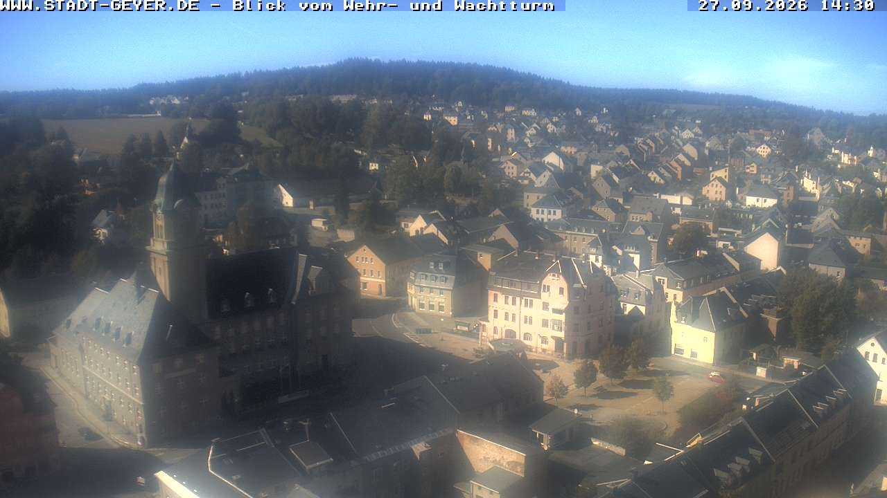 Archiv Foto Webcam Stadt Geyer im Erzgebirge