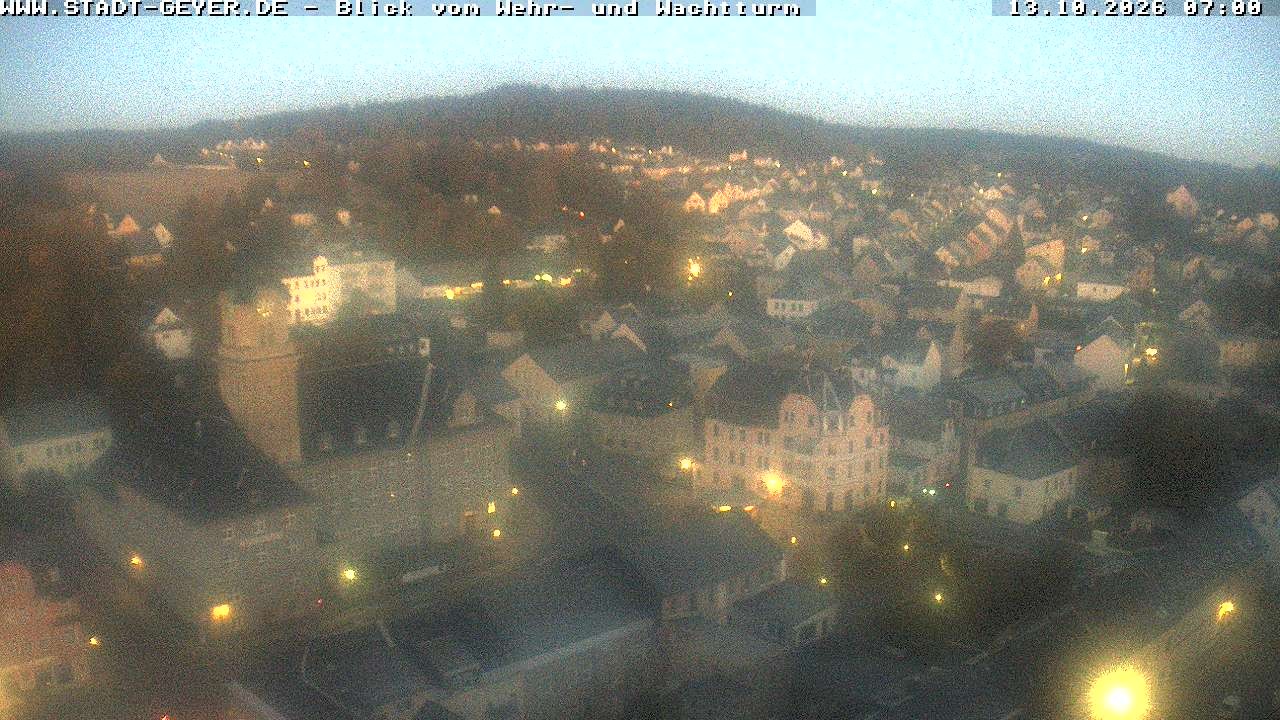Archiv Foto Webcam Stadt Geyer im Erzgebirge