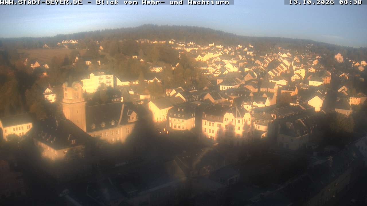 Archiv Foto Webcam Stadt Geyer im Erzgebirge