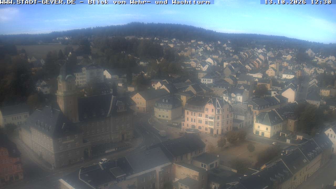 Archiv Foto Webcam Stadt Geyer im Erzgebirge