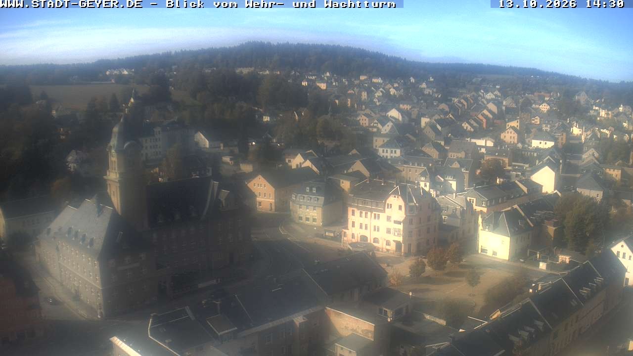 Archiv Foto Webcam Stadt Geyer im Erzgebirge
