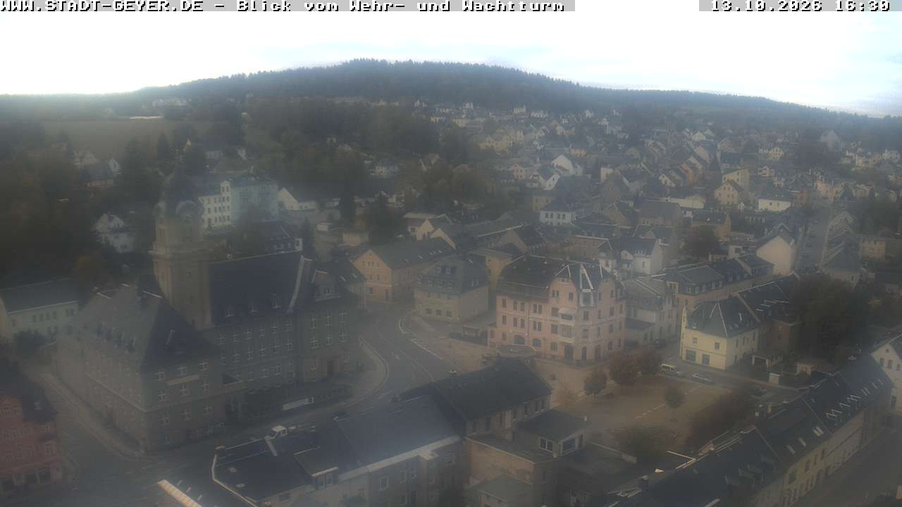 Archiv Foto Webcam Stadt Geyer im Erzgebirge