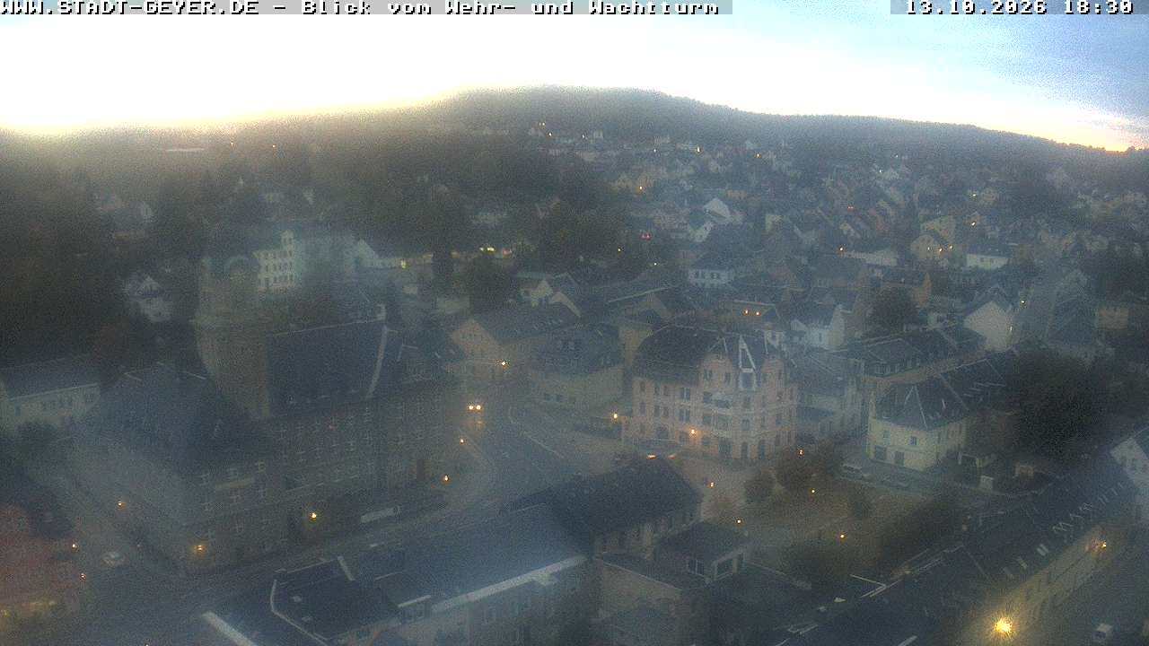 Archiv Foto Webcam Stadt Geyer im Erzgebirge