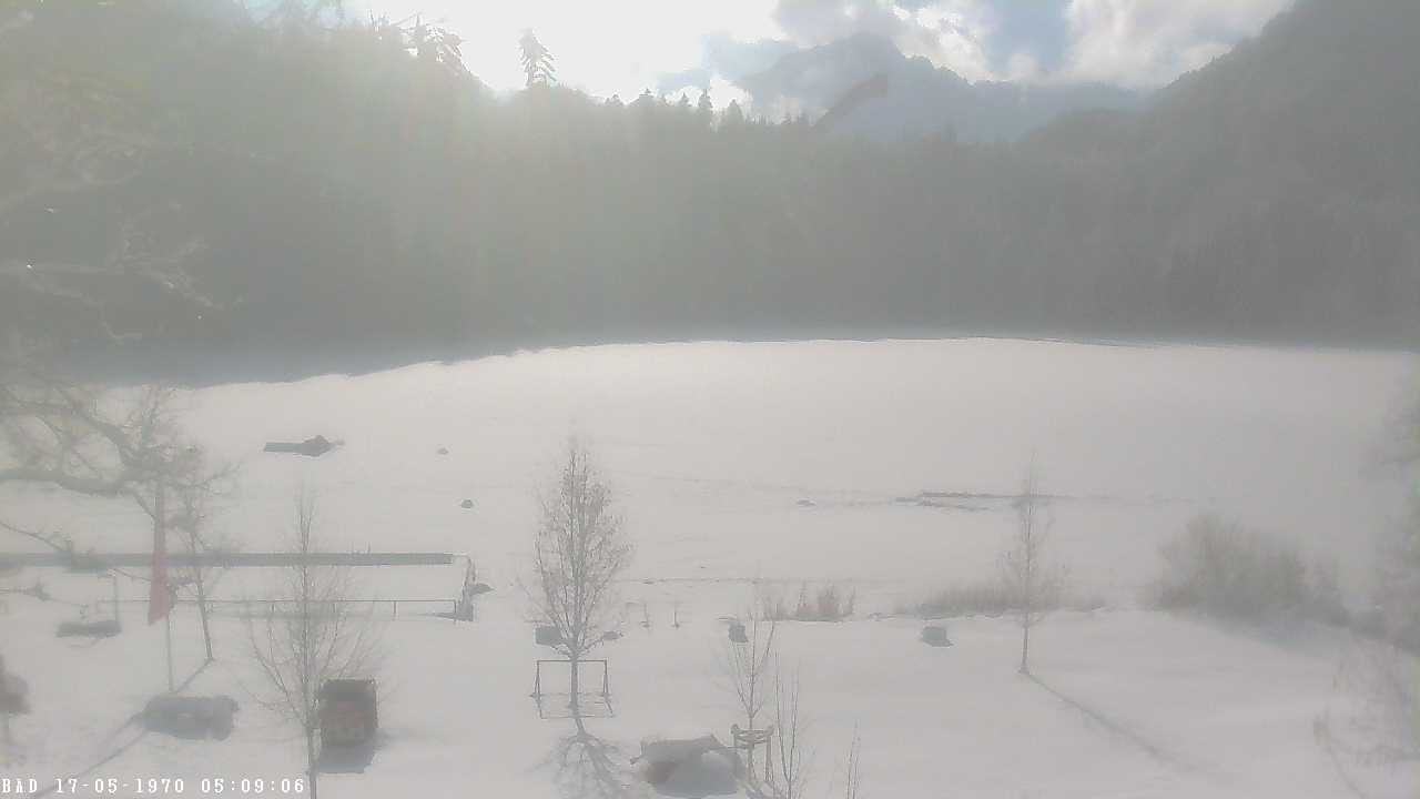 Archiv Foto Webcam Oberstdorf: Freibergsee Liegewiese