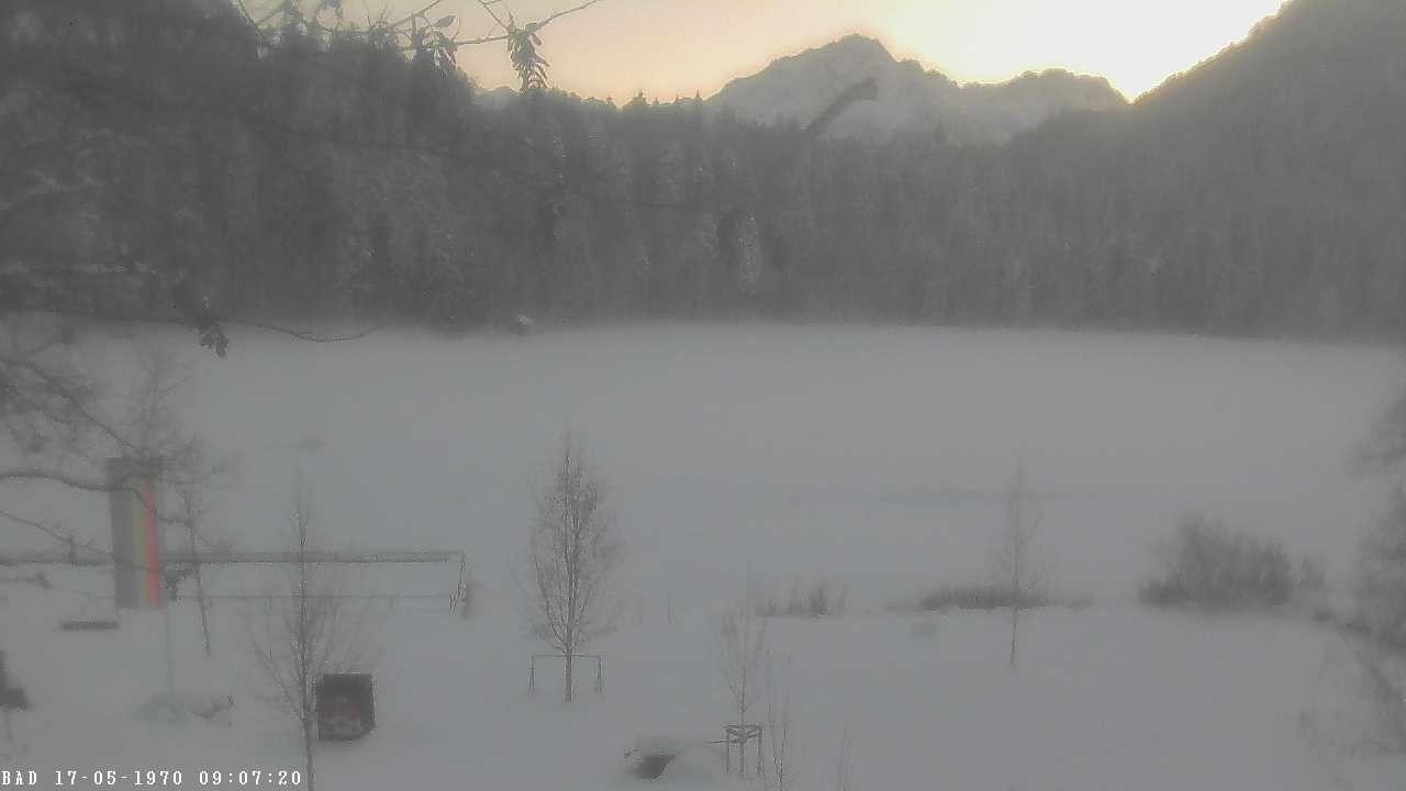 Archiv Foto Webcam Oberstdorf: Freibergsee Liegewiese