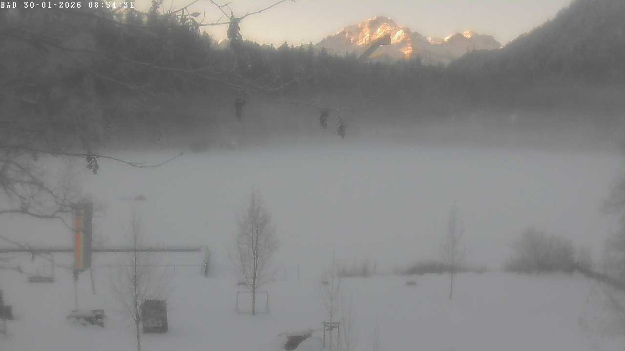 Archiv Foto Webcam Oberstdorf: Freibergsee Liegewiese