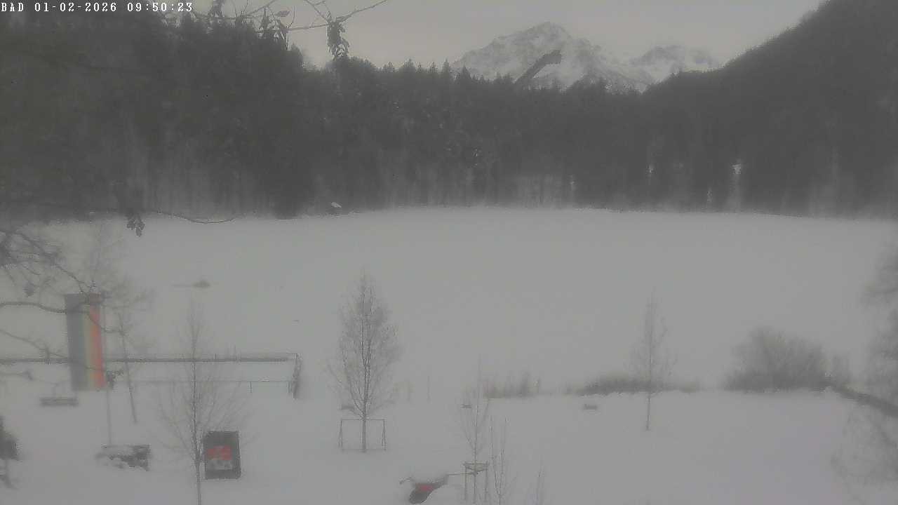 Archiv Foto Webcam Oberstdorf: Freibergsee Liegewiese