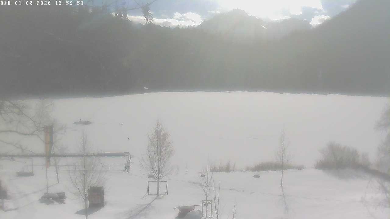 Archiv Foto Webcam Oberstdorf: Freibergsee Liegewiese