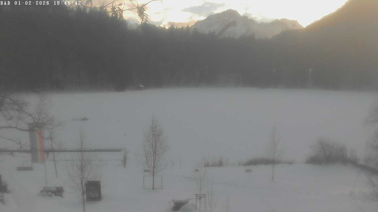 Archiv Foto Webcam Oberstdorf: Freibergsee Liegewiese