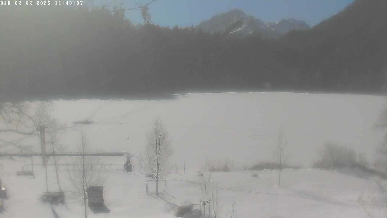 Archiv Foto Webcam Oberstdorf: Freibergsee Liegewiese