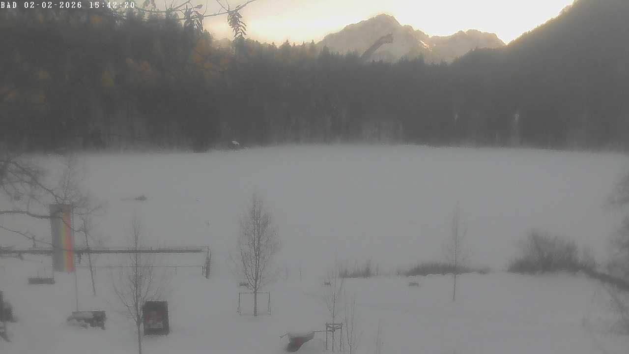 Archiv Foto Webcam Oberstdorf: Freibergsee Liegewiese