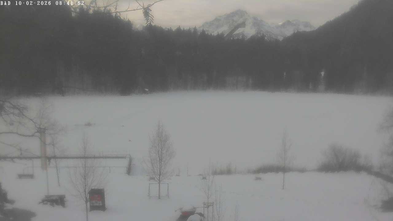 Archiv Foto Webcam Oberstdorf: Freibergsee Liegewiese