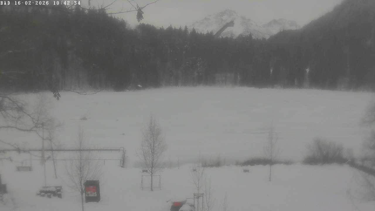 Archiv Foto Webcam Oberstdorf: Freibergsee Liegewiese