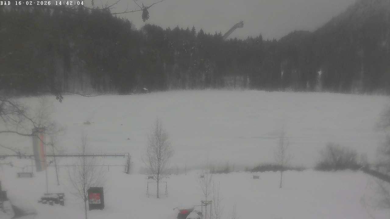 Archiv Foto Webcam Oberstdorf: Freibergsee Liegewiese