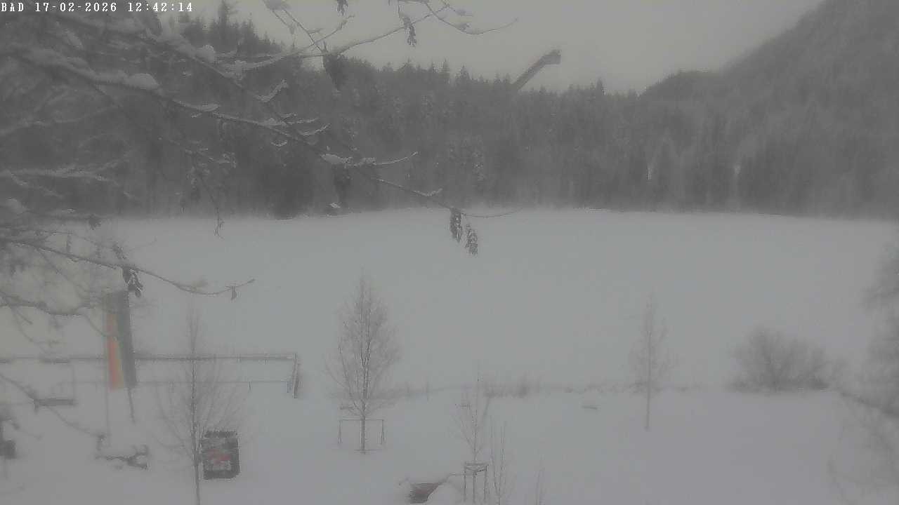 Archiv Foto Webcam Oberstdorf: Freibergsee Liegewiese