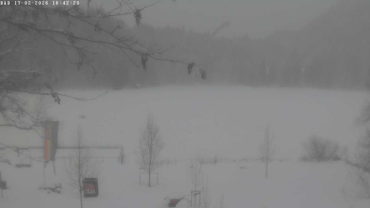 Archiv Foto Webcam Oberstdorf: Freibergsee Liegewiese