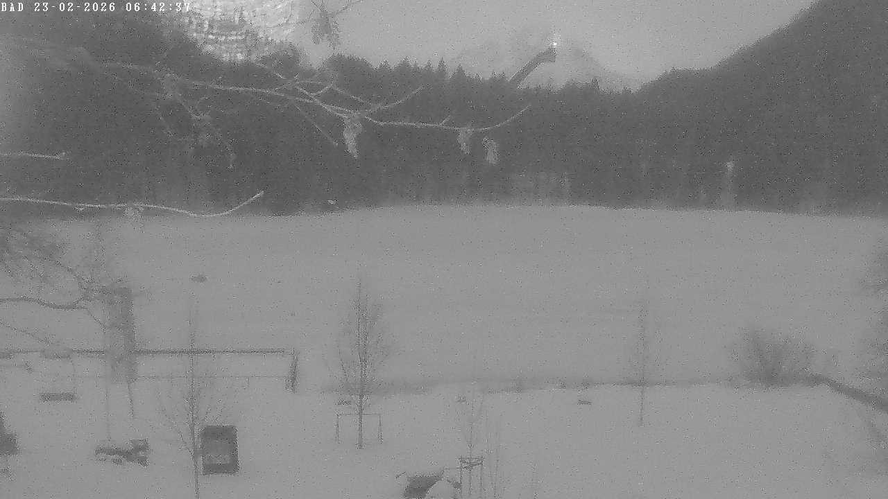 Archiv Foto Webcam Oberstdorf: Freibergsee Liegewiese