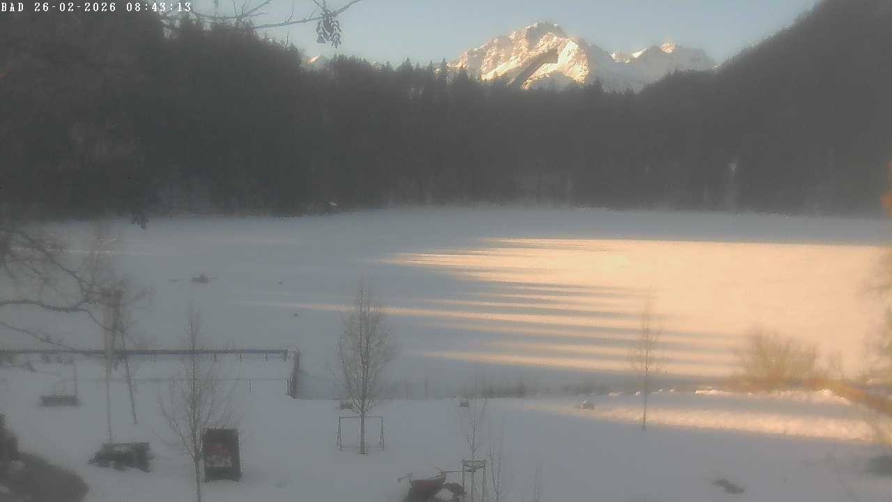 Archiv Foto Webcam Oberstdorf: Freibergsee Liegewiese