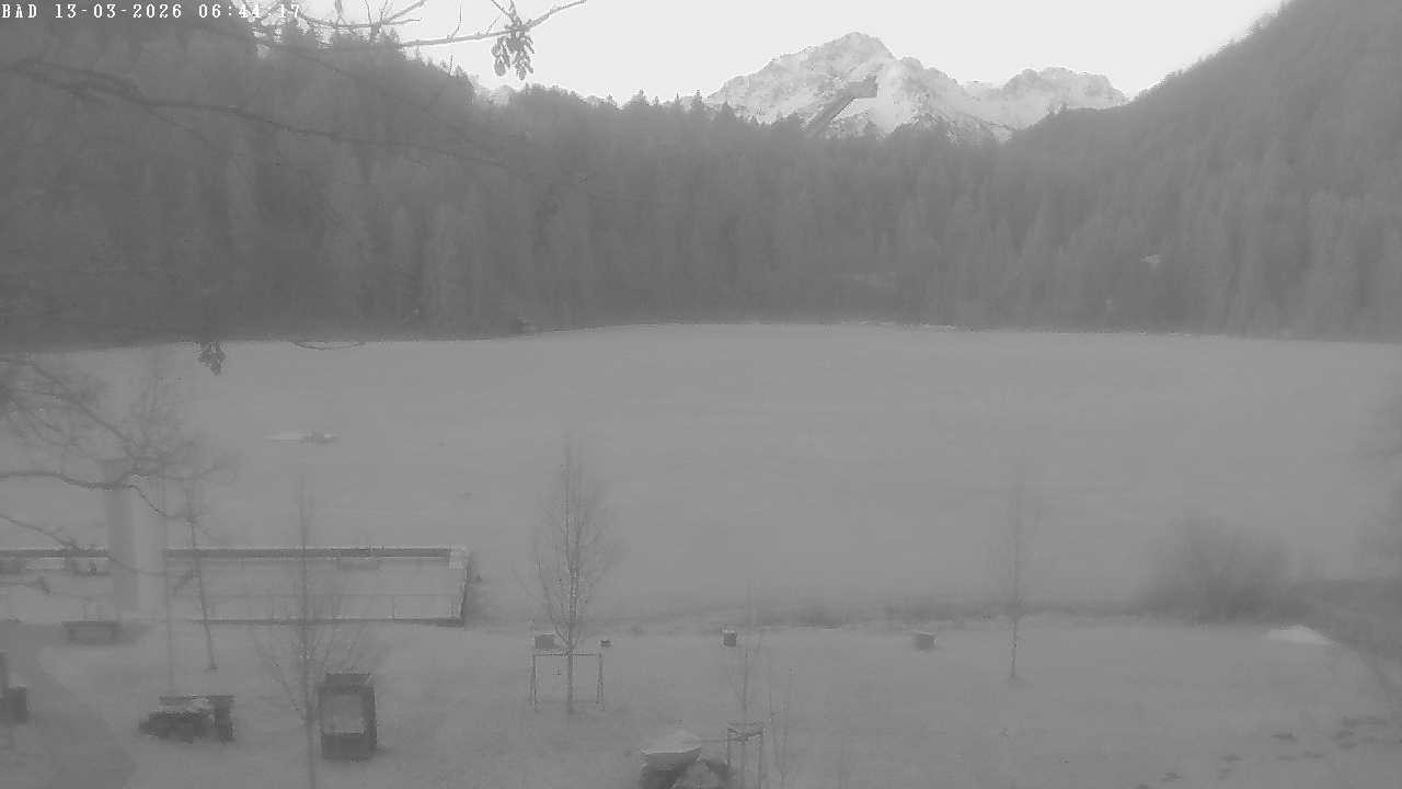 Archiv Foto Webcam Oberstdorf: Freibergsee Liegewiese